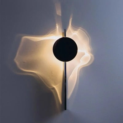 Advanced Modern And Minimalist Stainless Steel Corrugated Wall Lamp