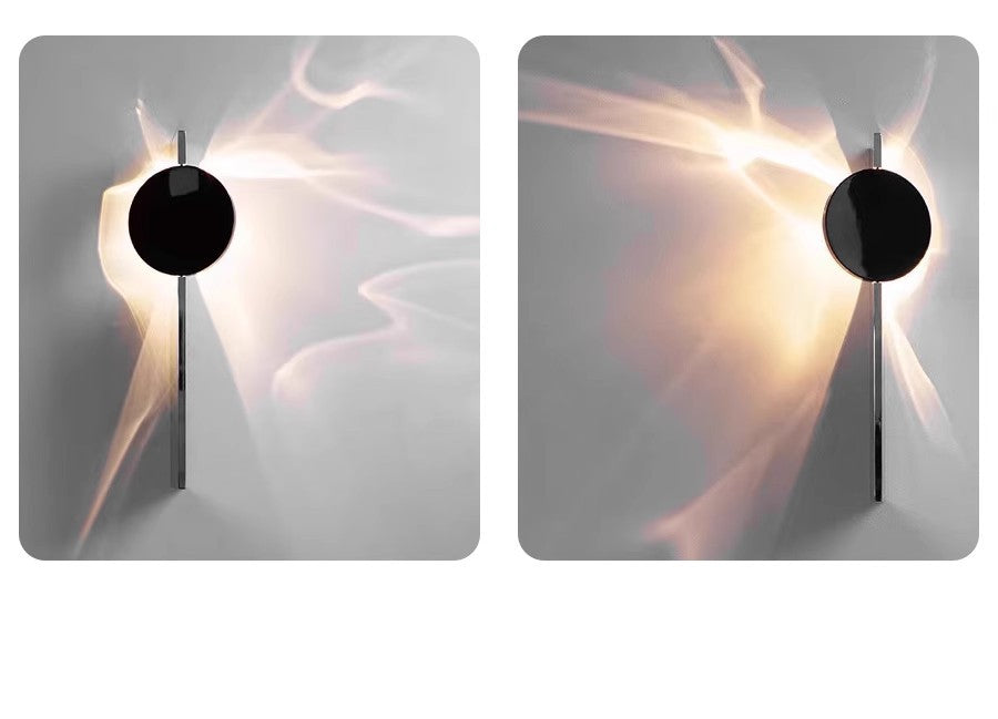 Advanced Modern And Minimalist Stainless Steel Corrugated Wall Lamp